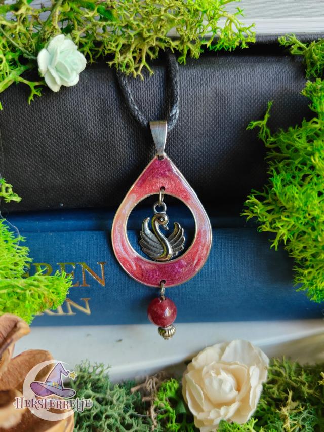 Magische ketting met lepidoliet