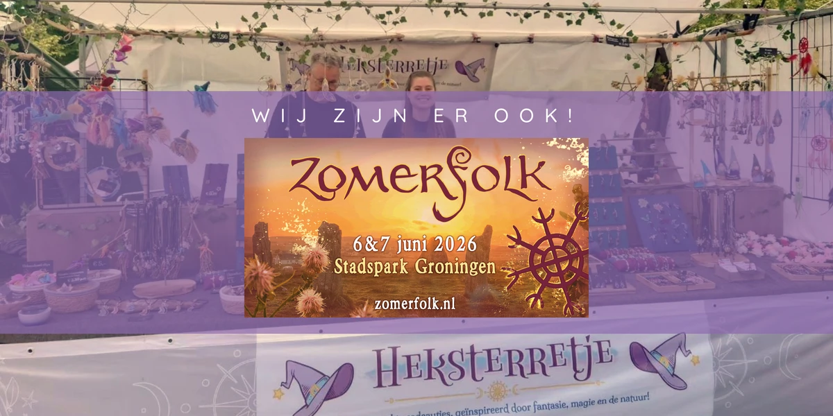 Wij staan 6 en 7 juni op Zomerfolk in het Stadspark Groningen!